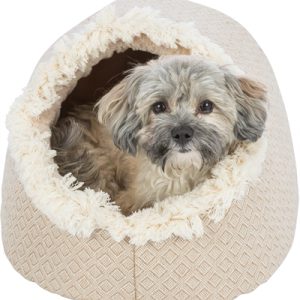 Trixie kattenmand iglo boho beige