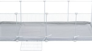 Trixie vloer voor indoorren 62460 grijs / wit