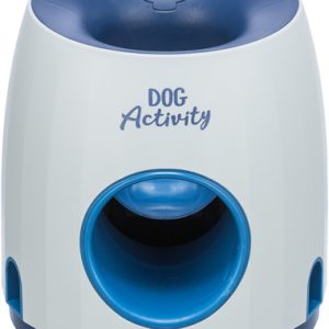 Trixie dog activity strategiespel ball&treat wit / blauw