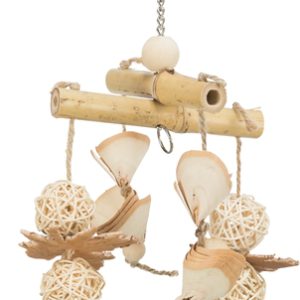 Trixie natuurspeelgoed bamboe/rotan/hout
