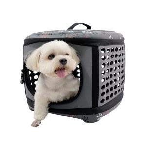 Honden draagtas tot 6 kilo - kleuren rose - grey - stardust - tuscany - beige