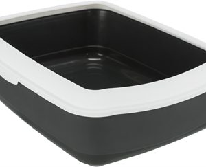 Trixie kattenbak classic antraciet / wit