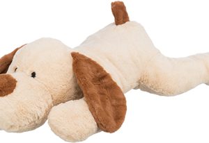 Trixie knuffel hondbenny pluche beige / bruin