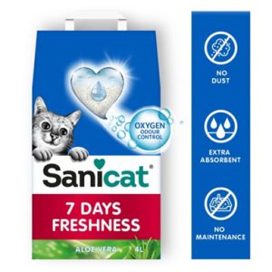 Sanicat 7 days aloe vera kattenbakvulling