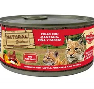 Natural greatness chicken / apple / pineapple / papaya