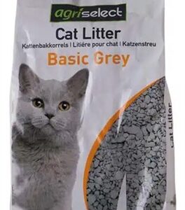 Agriselect basic grey kattenbakvulling