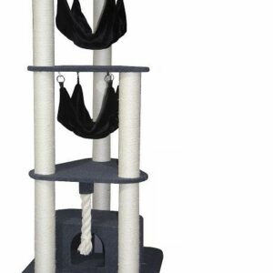TOPMAST HEAVY KRABPAAL - SAVANNAH GRIJS 80 X 80 X 180 CM