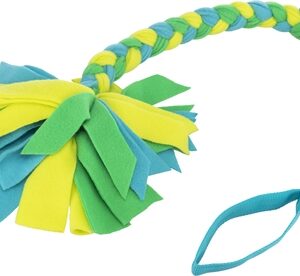 Trixie bungee hondenspeelgoed trektouw polyester