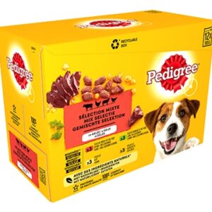 Pedigree multipack maaltijdzakjes favourites in gelei