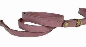 Sazzz hondenriem passion classic leer roze