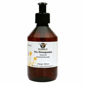 De groene os vis omega hond / kat