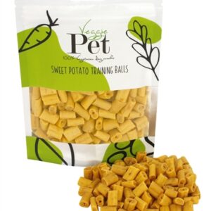 Veggie pet sweet potato training balls