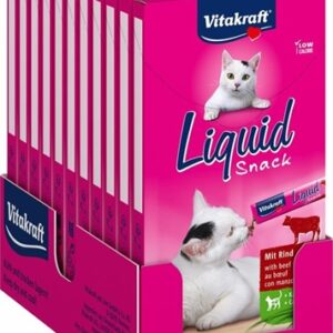 Vitakraft cat liquid snack rund & inuline