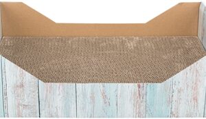 Trixie krabmand karton catnip turquoise