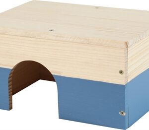 Zolux neolife houten huisje cavia blauw
