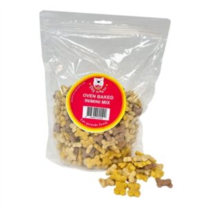 Dog treatz oven baked inimini mix
