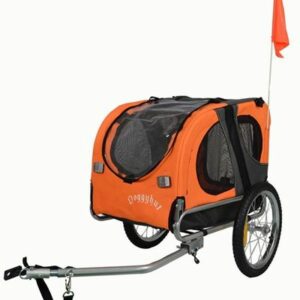 ORANJE hondenfietskar tot 30kg