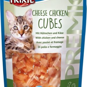 Trixie premio cheese chicken cubes