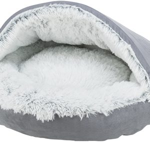 Trixie hondenmand donut harvey grijs / wit-zwart