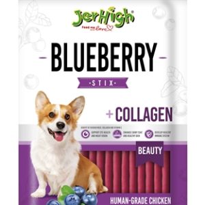 Jerhigh blueberry stix met kip en collageen