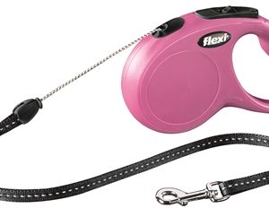 Flexi rollijn classic cord roze