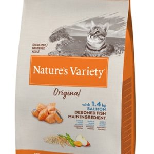 Natures variety original sterilized salmon