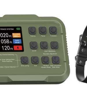 NIEUW - RADAR F910 Plus onzichtbare omheining en correctie halsband tot 85 meter cirkelradius