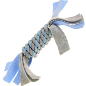 Little rascals flostouw spoel met fleece blauw