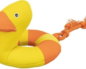Trixie hondenspeelgoed aqua toy duck on rope