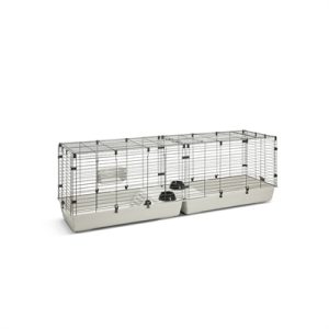 Savic clubix 200 knaagdierkooi zwart / lichtgrijs
