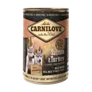 Carnilove dog blik zalm / kalkoen voor puppies