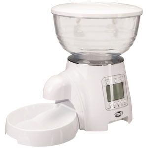 Trixie tx7 automatische voerdispenser wit