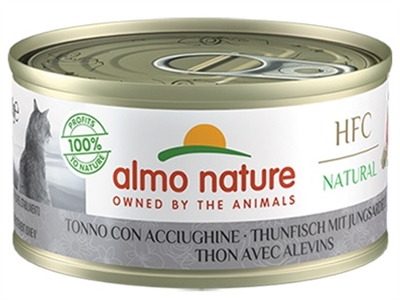 Almo nature cat tonijn / jonge witvis