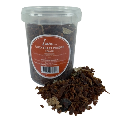I am duck fillet poeder