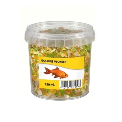 Utopia goudvis vlokken