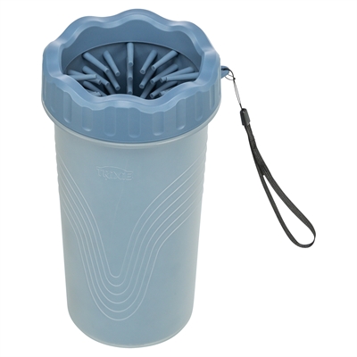 Trixie pootreiniger tpr / pp donkergrijs / blauw