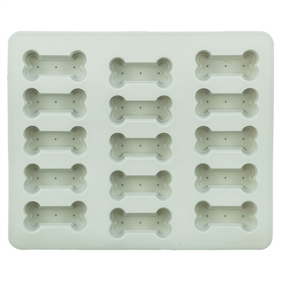 Trixie bakmat voor dierensnacks botvorm bpa vrij grijs